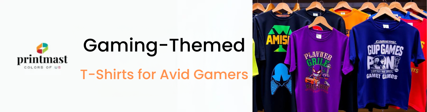 Gaming-Themed T-Shirts for Avid Gamers