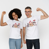 Dog Valentine's Day White 2 T-shirt- 2 Mug Bundle