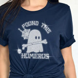 I Found This Humerus Rhinestone Halloween T-Shirt