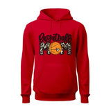 Basketball Mom Leopard Hoodie