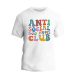 Anti Social Dog Moms Club T-Shirt