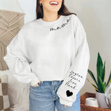 Mama Neck Design Sweatshirt