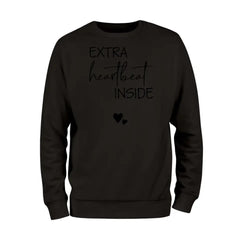 Extra Heart Beat Inside Sweatshirt