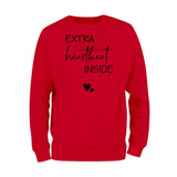 Extra Heart Beat Inside Sweatshirt