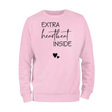 Extra Heart Beat Inside Sweatshirt