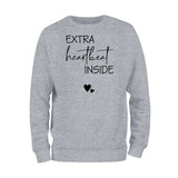 Extra Heart Beat Inside Sweatshirt