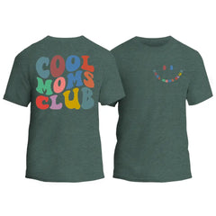 Camiseta colorida del Cool Moms Club