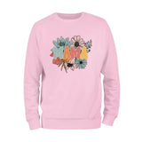 Mama Retro Flowered Sweatshirt