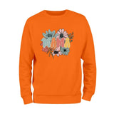 Mama Retro Flowered Sweatshirt