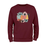 Mama Retro Flowered Sweatshirt