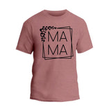 Leopard Frame Mama T-Shirt