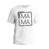 Leopard Frame Mama T-Shirt