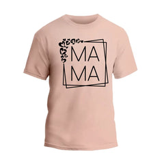 Leopard Frame Mama T-Shirt