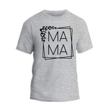 Leopard Frame Mama T-Shirt