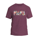 Mama Floral Printed T-Shirt