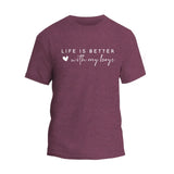 Life Is Better With My Boys T-Shirt