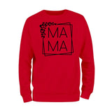 Leopard Frame Mama Sweatshirt