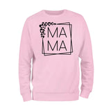 Leopard Frame Mama Sweatshirt