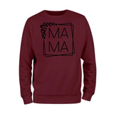 Leopard Frame Mama Sweatshirt