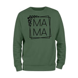 Leopard Frame Mama Sweatshirt