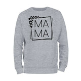 Leopard Frame Mama Sweatshirt