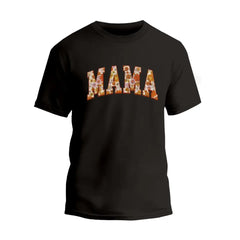 Camiseta retro floral de mamá