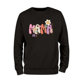 Mama Flower Colored Sweatshirt