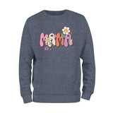 Mama Flower Colored Sweatshirt