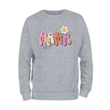 Mama Flower Colored Sweatshirt