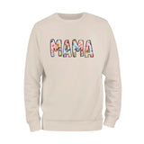 Mama Floral Printed Sweatshirt