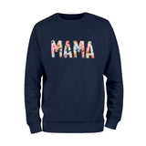 Mama Floral Printed Sweatshirt