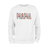 Mama Floral Printed Sweatshirt