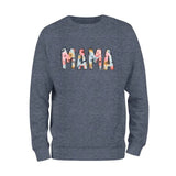 Mama Floral Printed Sweatshirt