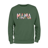 Mama Floral Printed Sweatshirt