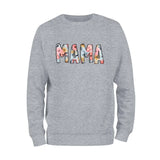 Mama Floral Printed Sweatshirt