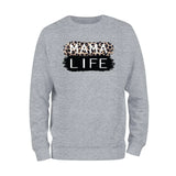 Leopard Mama Life Sweatshirt