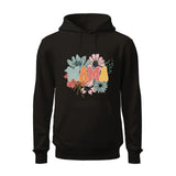 Mama Retro Flowered Hoodie