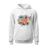 Mama Retro Flowered Hoodie