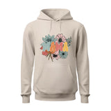 Mama Retro Flowered Hoodie