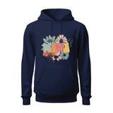 Mama Retro Flowered Hoodie