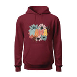 Mama Retro Flowered Hoodie