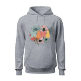 Mama Retro Flowered Hoodie