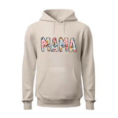 Mama Floral Printed Hoodie