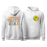 Somebody's Loud Mouth Softball Mama Hoodie