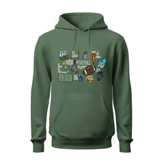 Sudadera con capucha "Mamá desea"