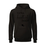 Extra Heart Beat Inside Hoodie