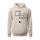 Extra Heart Beat Inside Hoodie