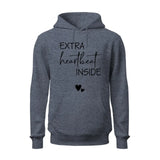 Extra Heart Beat Inside Hoodie