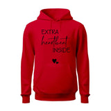 Extra Heart Beat Inside Hoodie