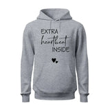 Extra Heart Beat Inside Hoodie